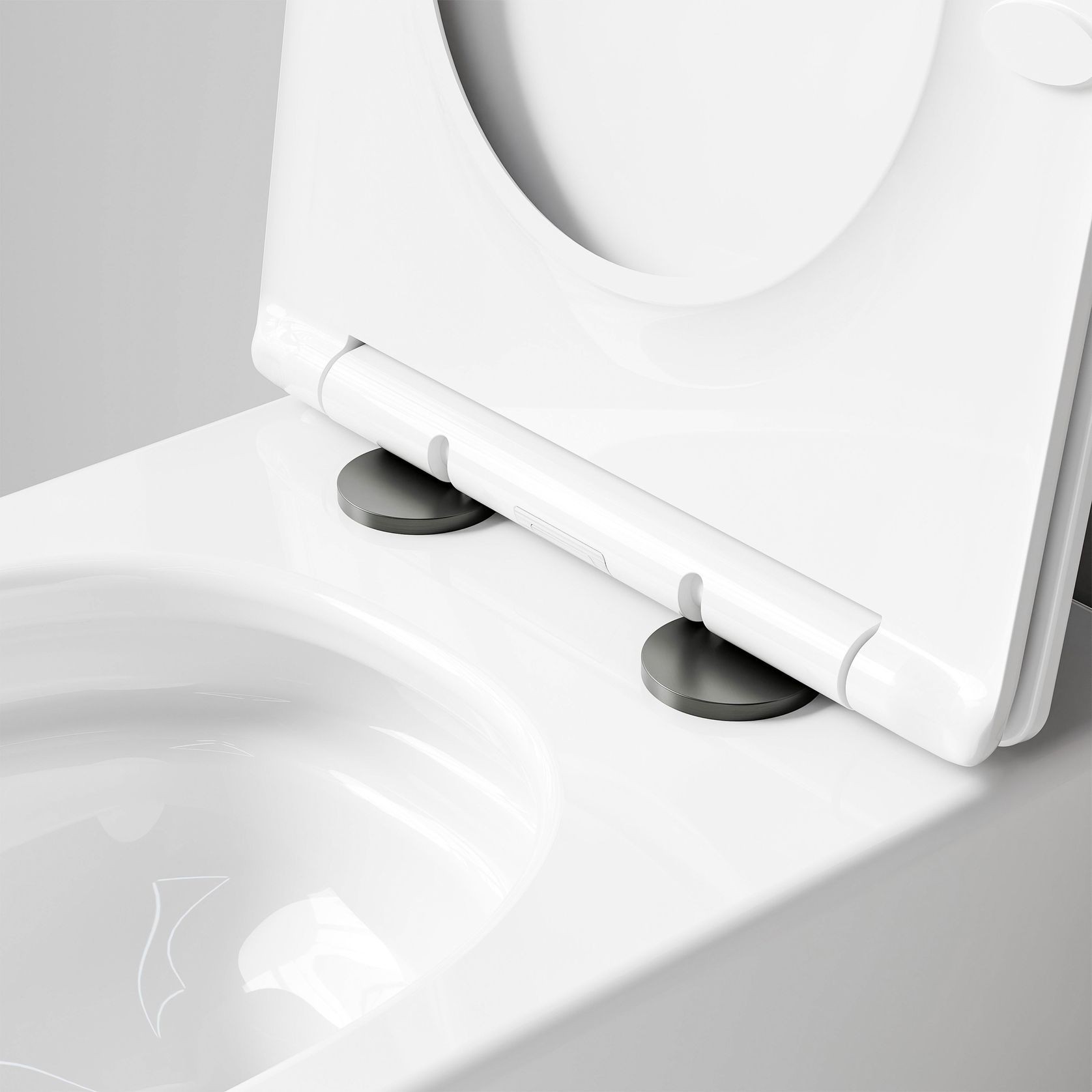 Toilet Seat Hinge Covers | 57Ø mm gallery detail image
