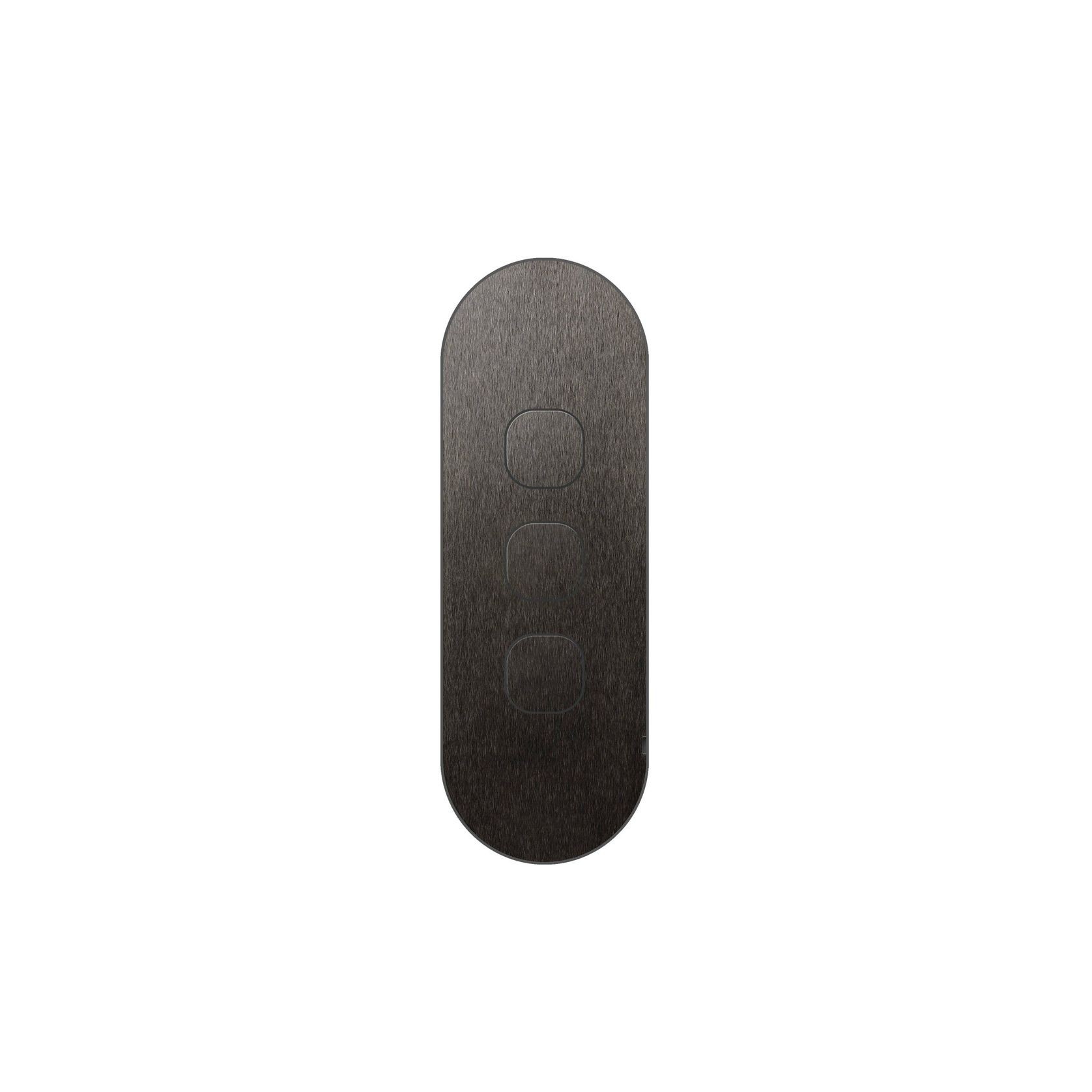 13 Carbon 3 Gang Switch Grid Faceplate gallery detail image