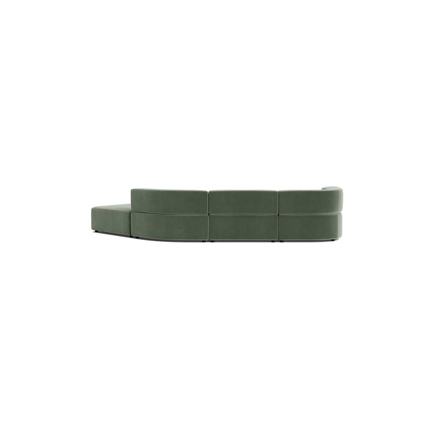 Stretch Open Angled Sofa - Opal Ocean gallery detail image