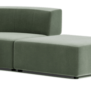 Stretch Open Angled Sofa - Opal Ocean gallery detail image