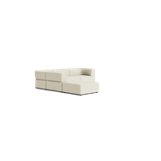 Stretch Open Corner Sofa - Copenhagen Grey gallery detail image
