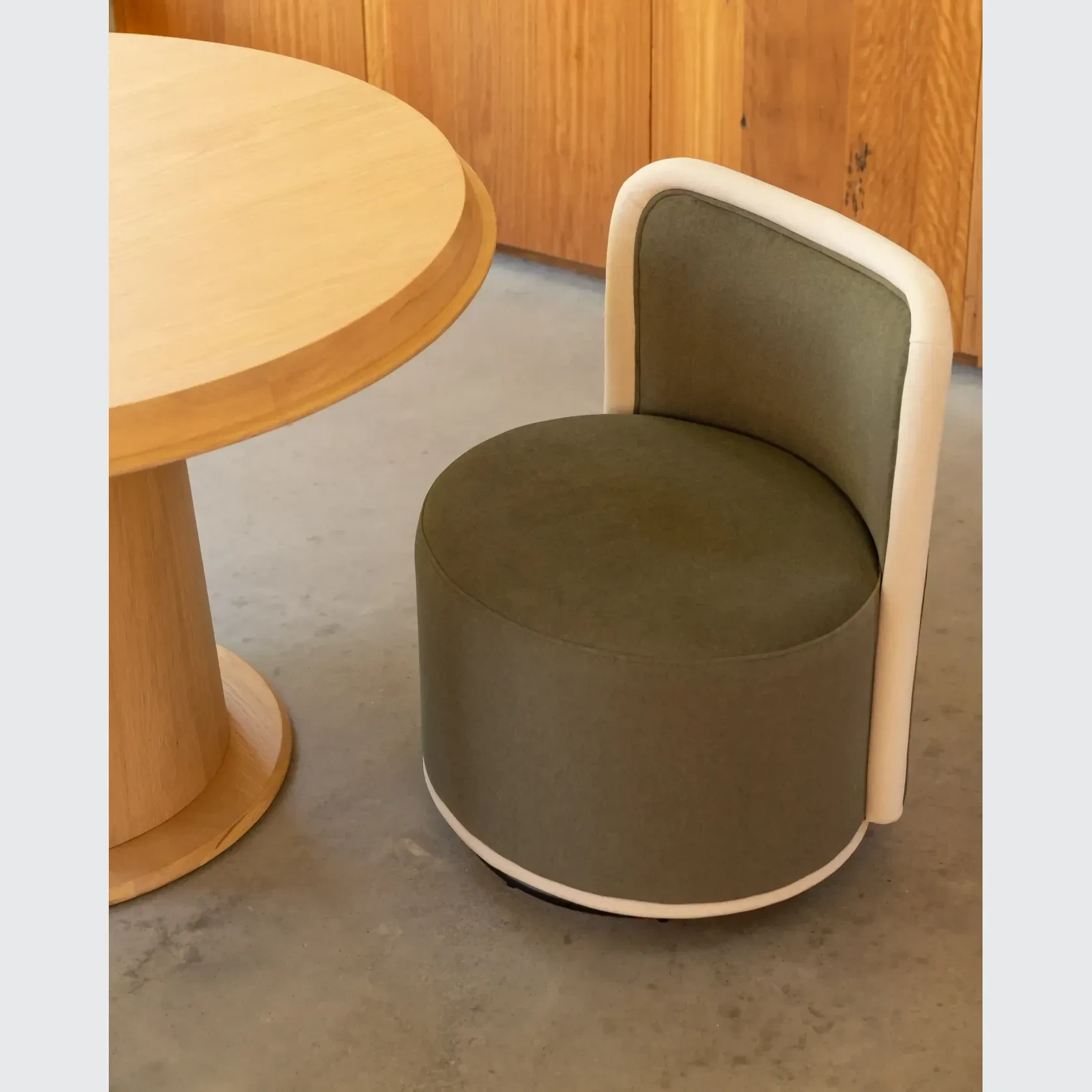Follow Swivel Armchair - Eden Leaf gallery detail image