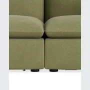 Muro 3 Seater Sofa - Fossil Eucalyptus gallery detail image