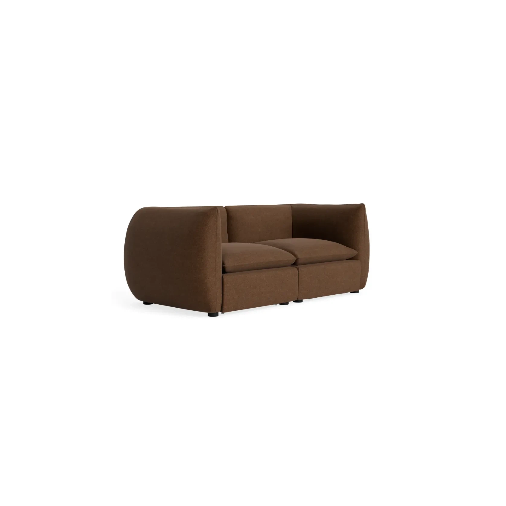 Muro 3 Seater Sofa - Fossil Chocolate gallery detail image