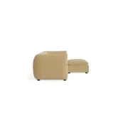 Muro 4 Seater Chaise Sofa - Silas Honey gallery detail image