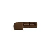Muro Corner Sofa - Fossil Chocolate gallery detail image