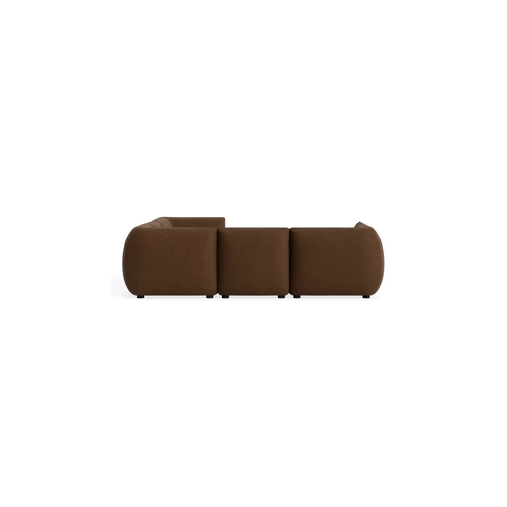 Muro Corner Sofa - Fossil Chocolate gallery detail image