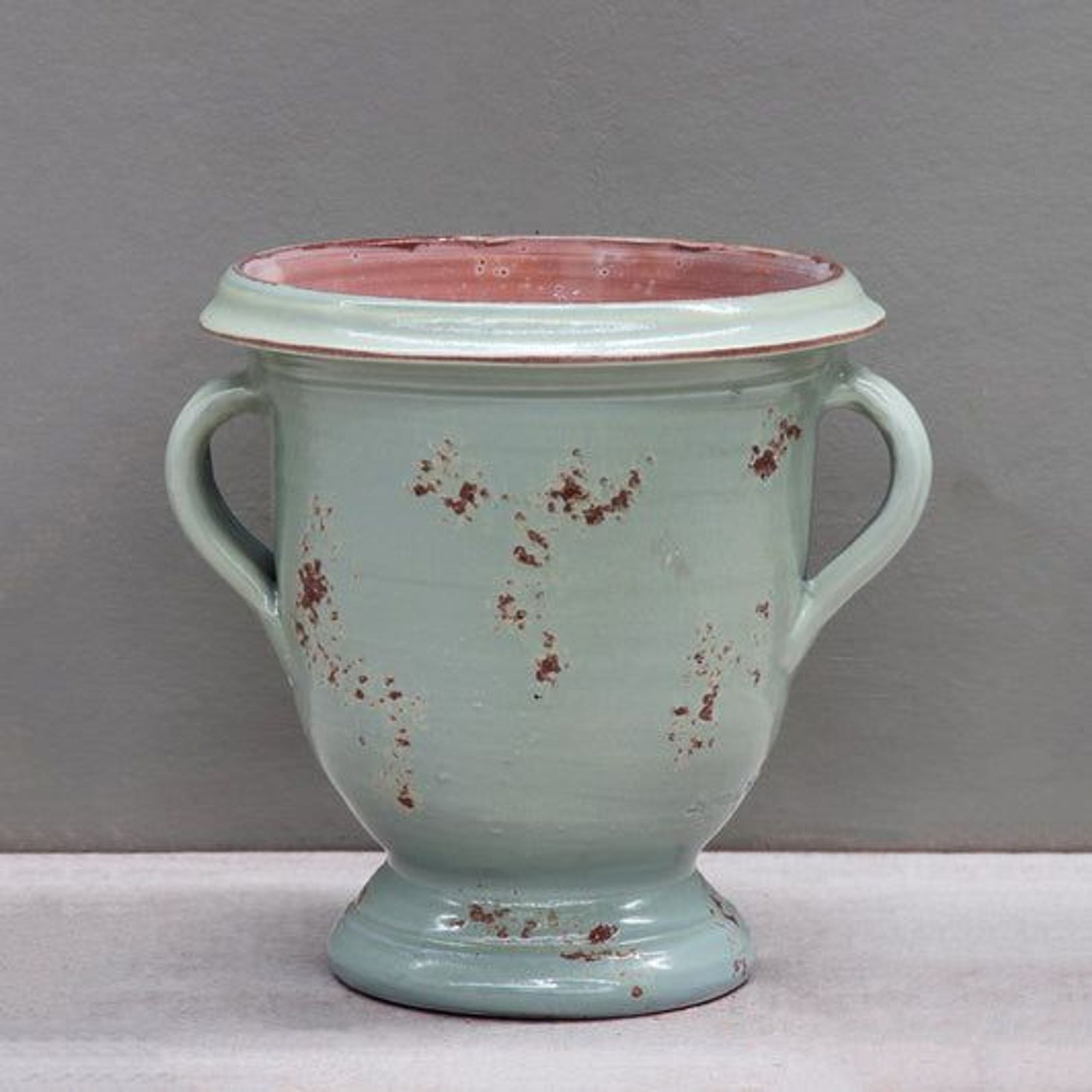 Le Chene Vert Anduze Antique Two Handle Jar gallery detail image