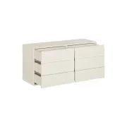 Tide 6 Drawer Chest - Porcelain gallery detail image