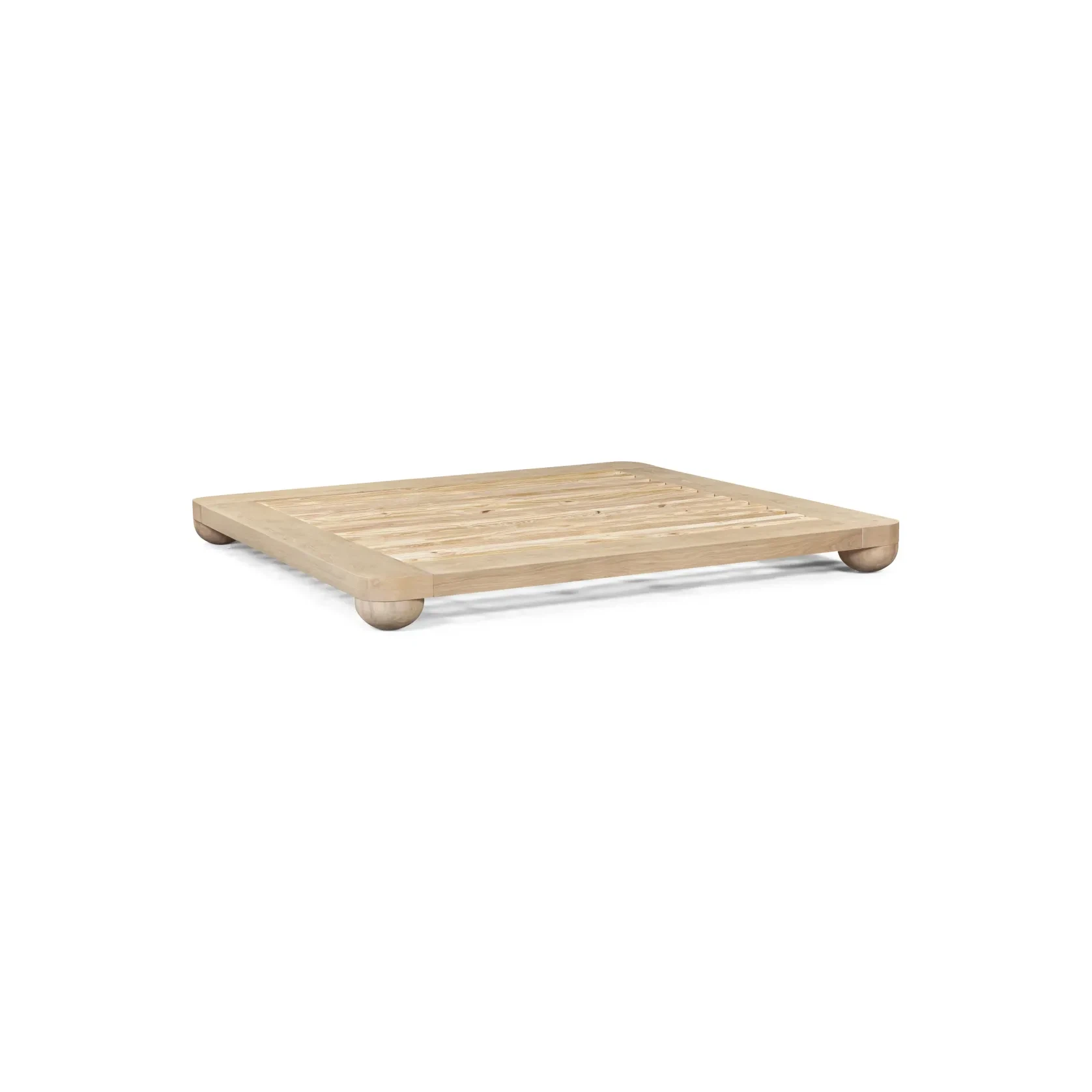 Bound Queen Bed Base - Oak gallery detail image