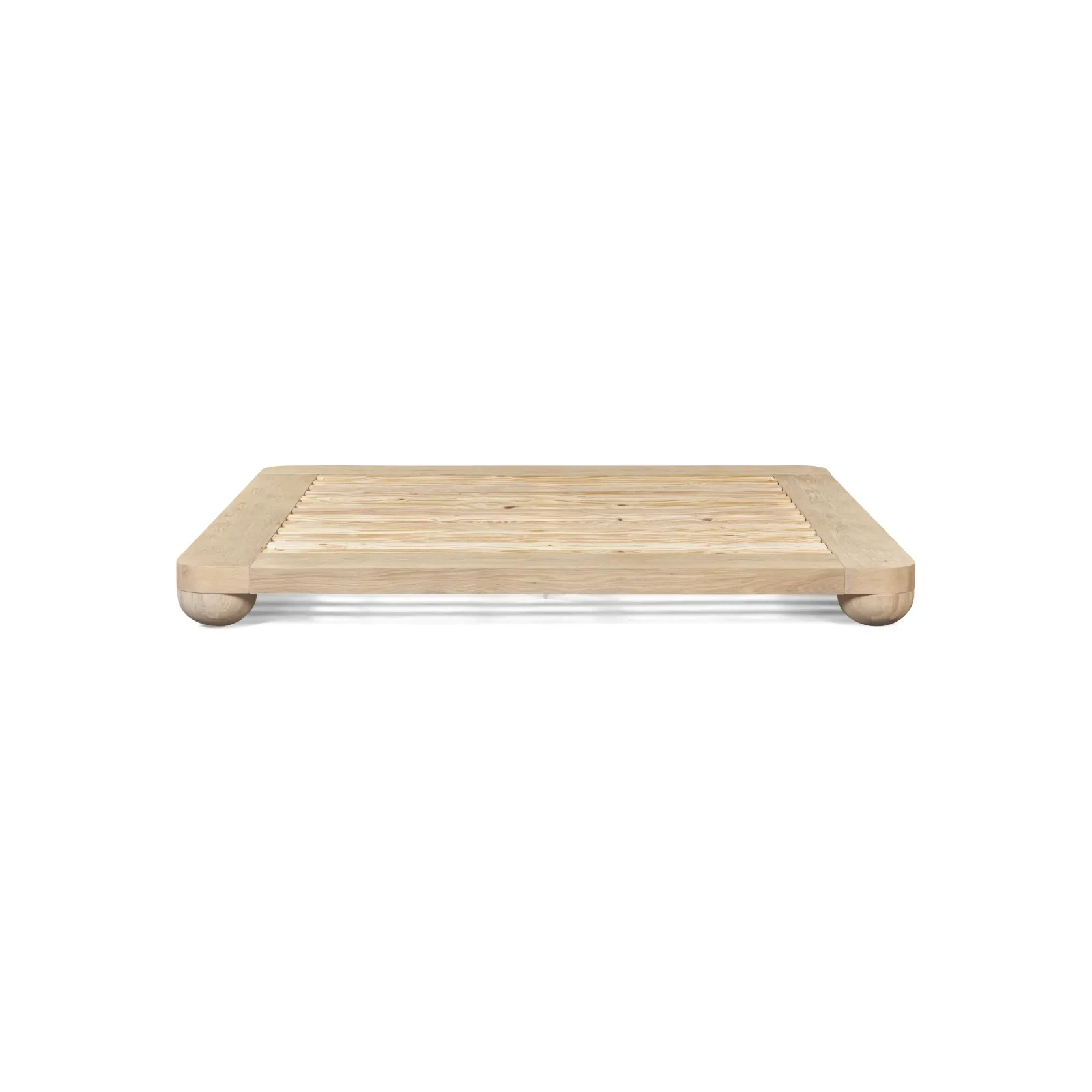 Bound Queen Bed Base - Oak gallery detail image