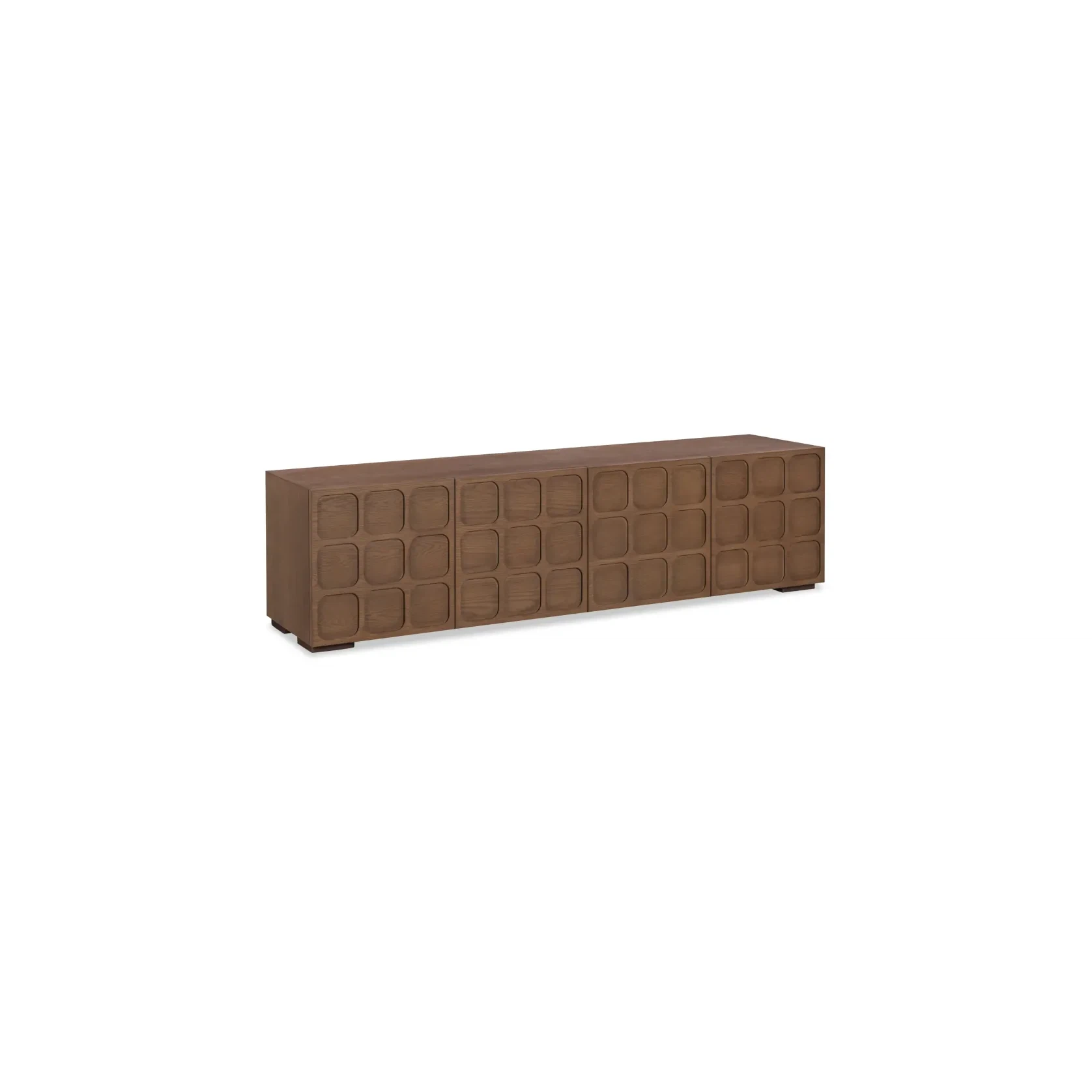 Embellish Entertainment Unit 195cm - Deep Oak gallery detail image