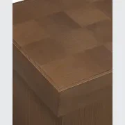 Check Side Table - Deep Oak gallery detail image
