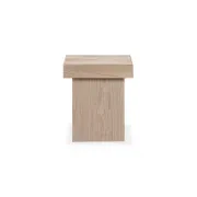Check Side Table - Oak gallery detail image