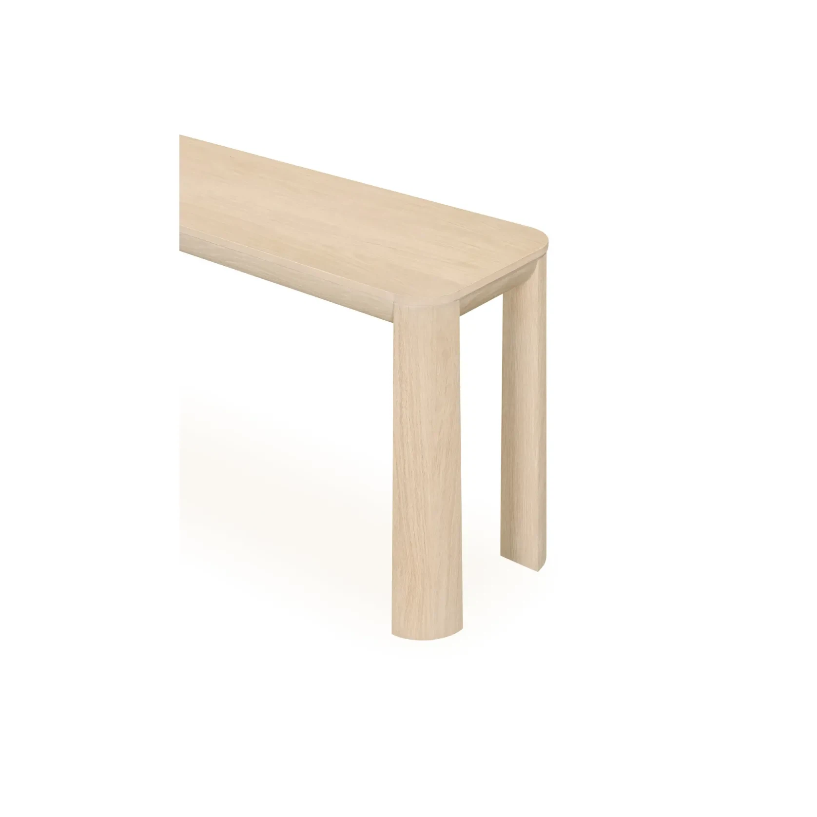 Quart Console Table 170cm - Oak gallery detail image