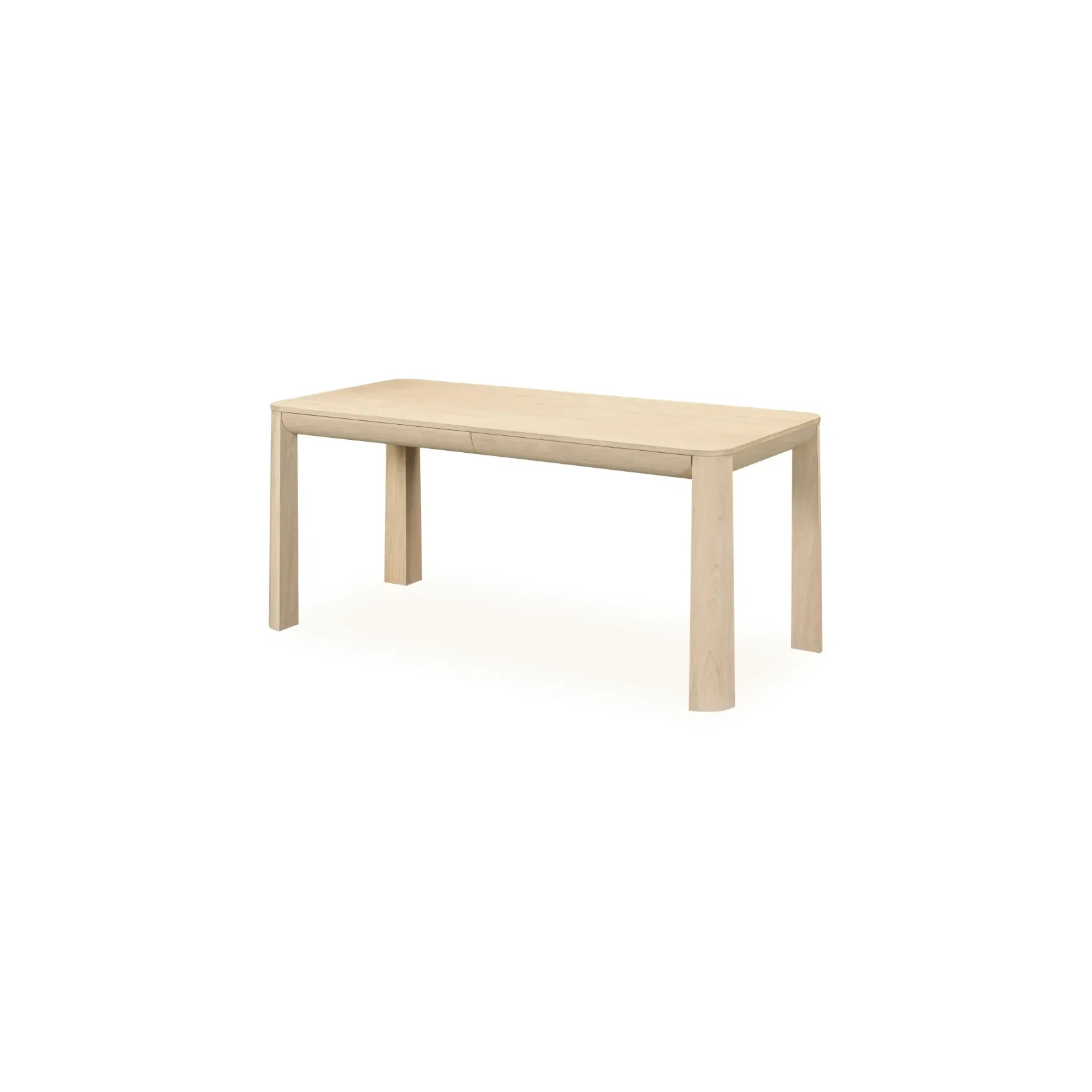 Quart Office Desk - Oak gallery detail image