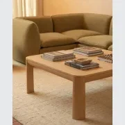 Quart Coffee Table - Oak gallery detail image