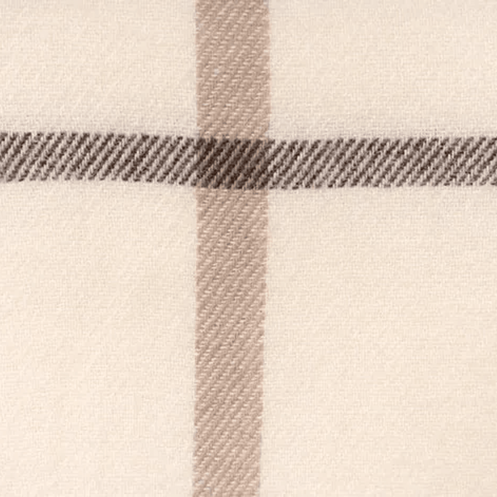 Ruanui Station Lambswool Throw -  Waitoka White & Brown gallery detail image