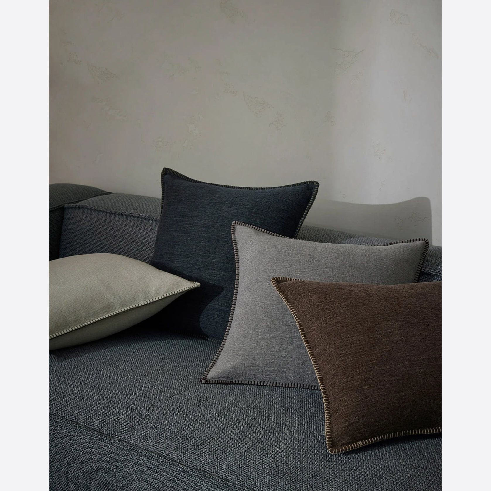 Weave Home Alba Cushion - Bone gallery detail image