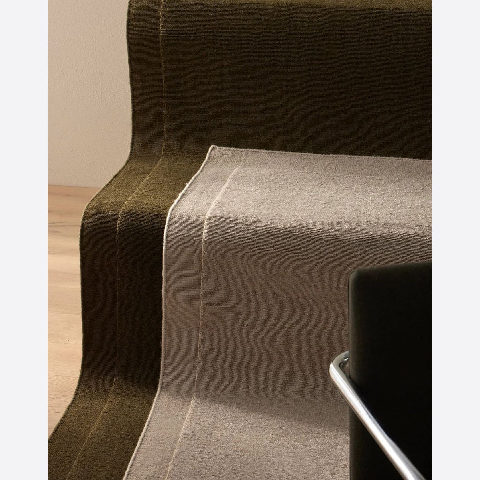 Weave Cassio 100% Wool Rug - Fog gallery detail image