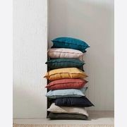 Weave Home European Linen Como Cushion - Spice | Three Sizes gallery detail image