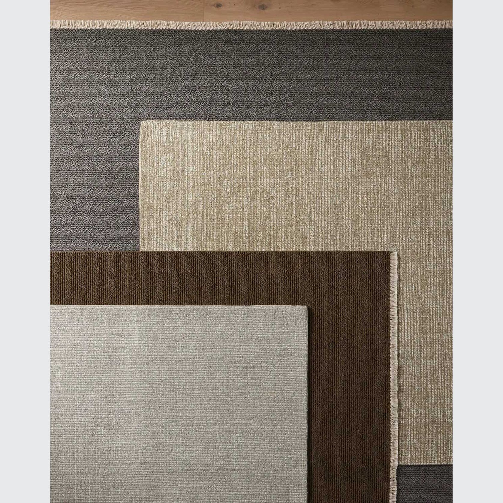 Weave Fabien 100% Wool Floor Rug - Moss gallery detail image