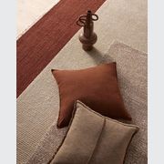 Weave European Linen Como Cushion - Henna | Three Sizes gallery detail image