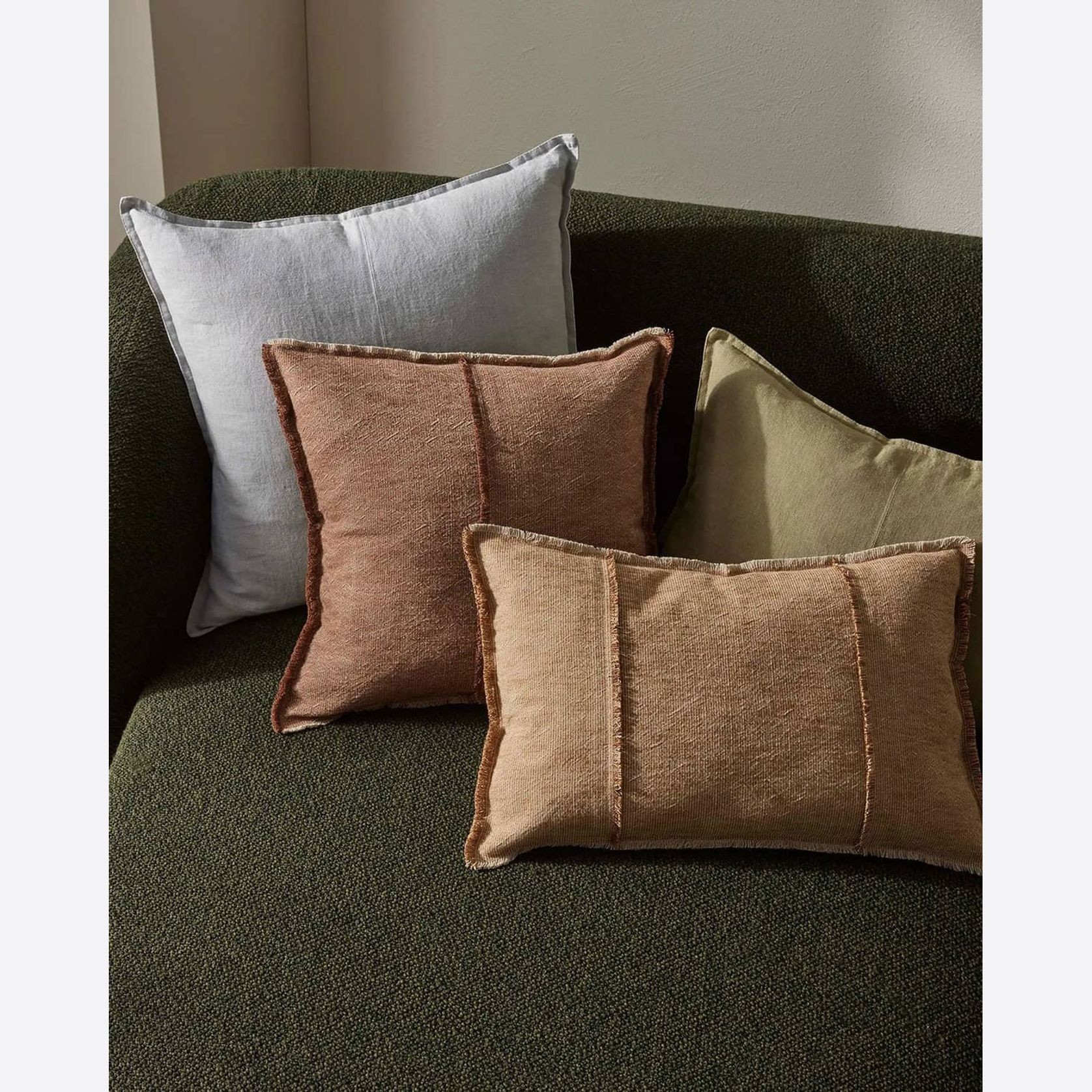 Weave European LinenComo Cushion - Horizon | Three Sizes gallery detail image