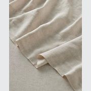 Ravello Linen Pillowcases - Savanna Pinstripe | Standard, King, or Euro gallery detail image