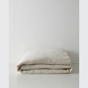 Ravello Linen Quilt Cover - Savanna Pinstripe| Weave Home gallery detail image
