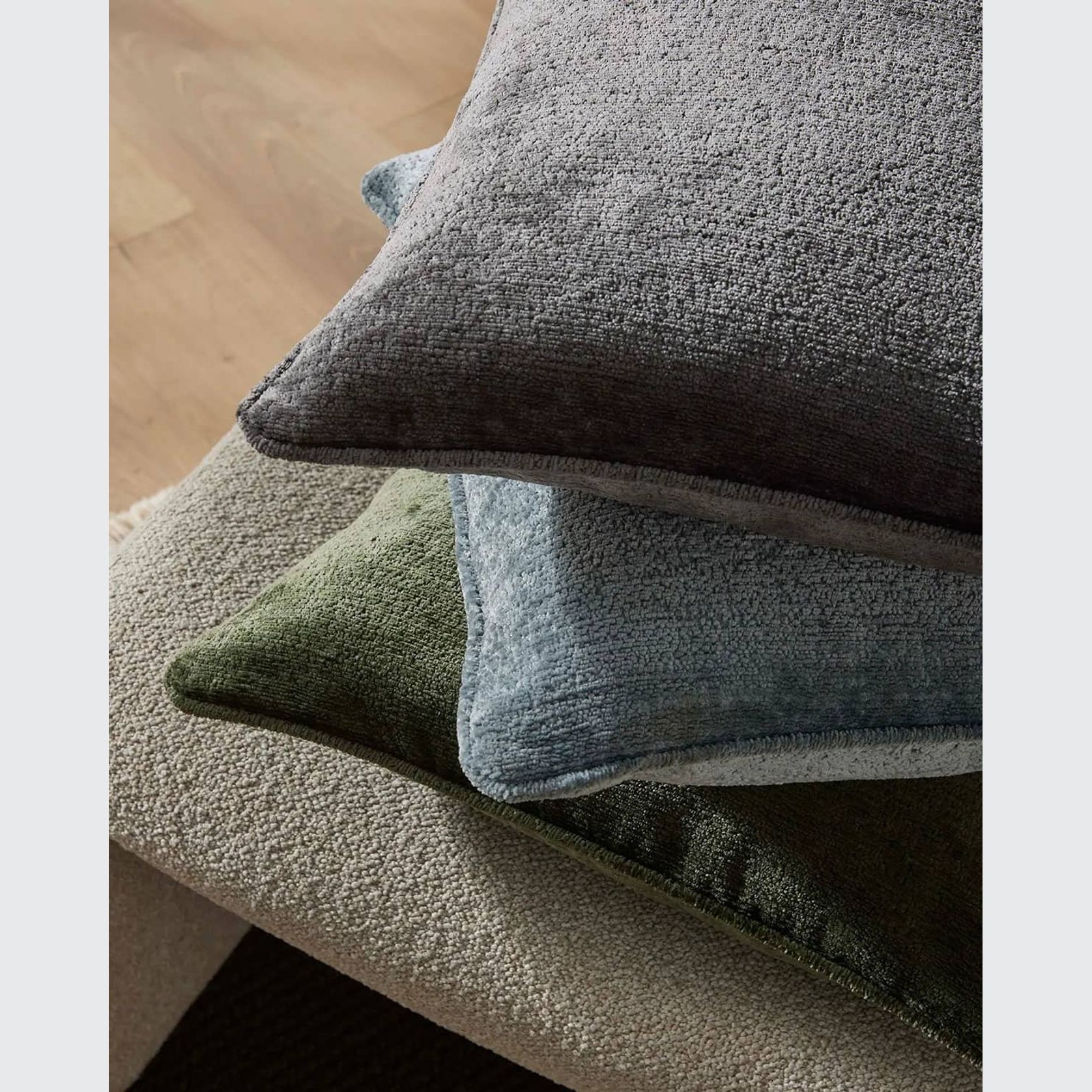 Weave Home Tempo Cushion - Sky | 50 x 50cm gallery detail image