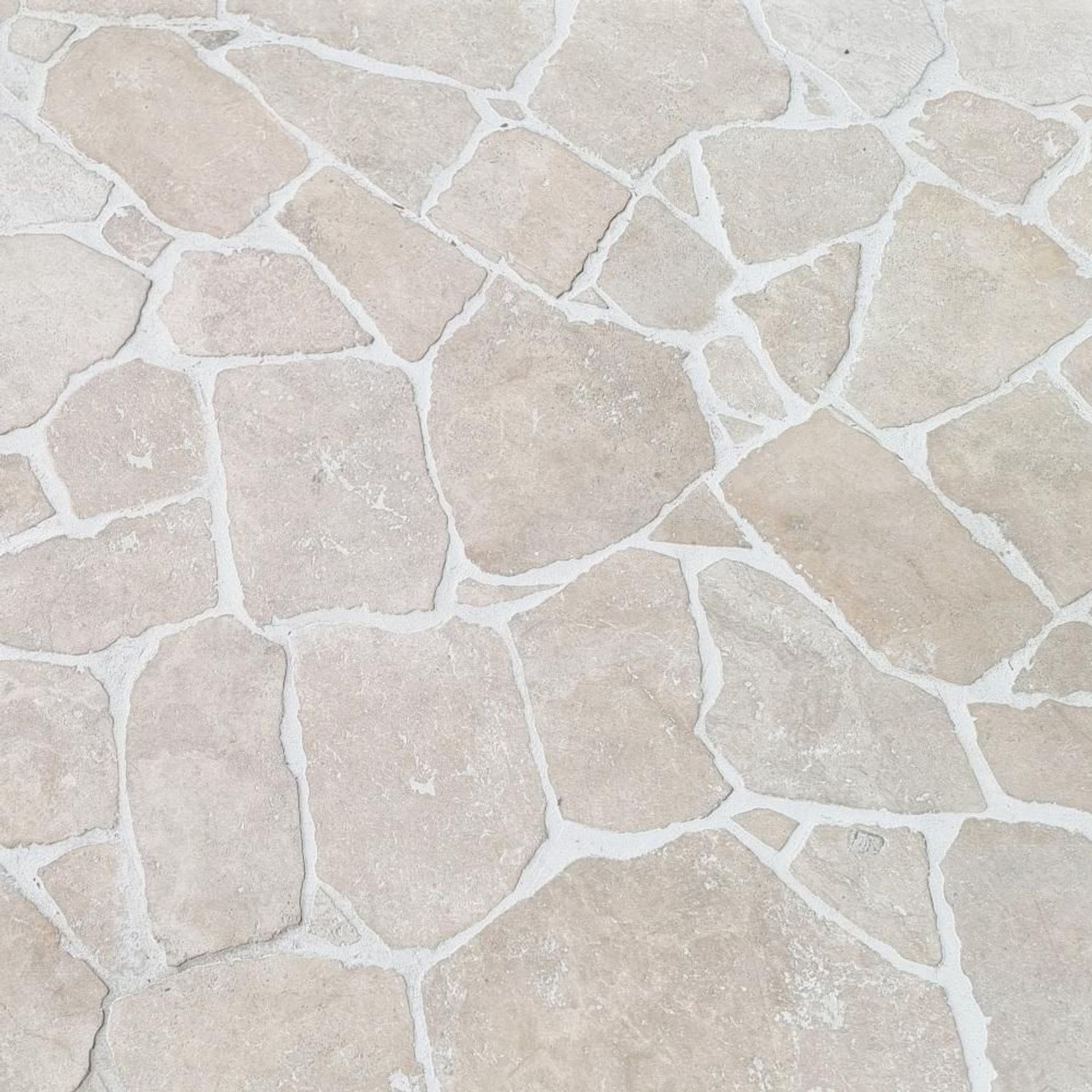 30mm Whitehaven Linen Crazy Paving gallery detail image