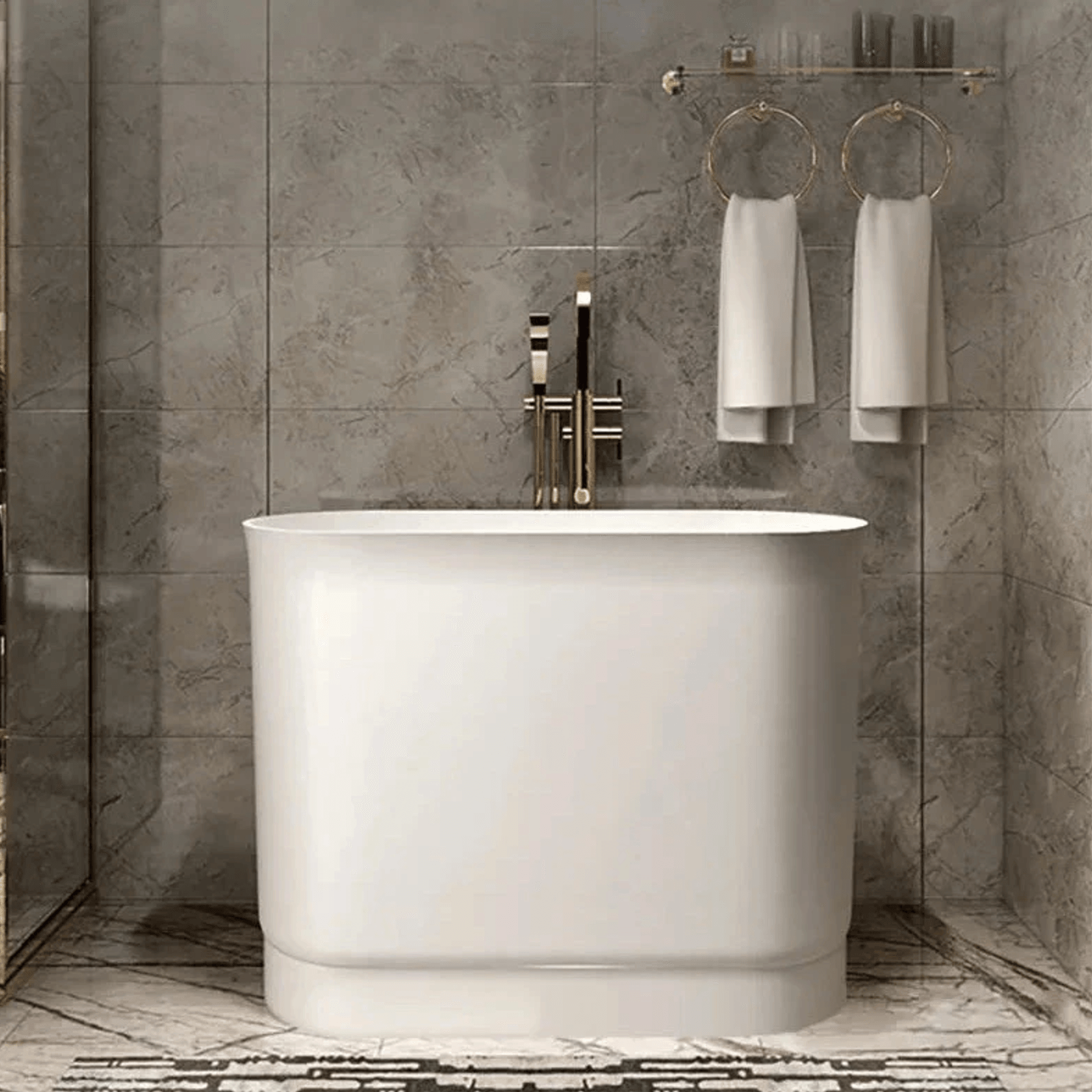 Josei Traditonal Japanese Soak Tub gallery detail image