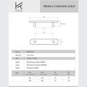 Balmoral Modern Kitchen Cupboard Handles gallery detail image