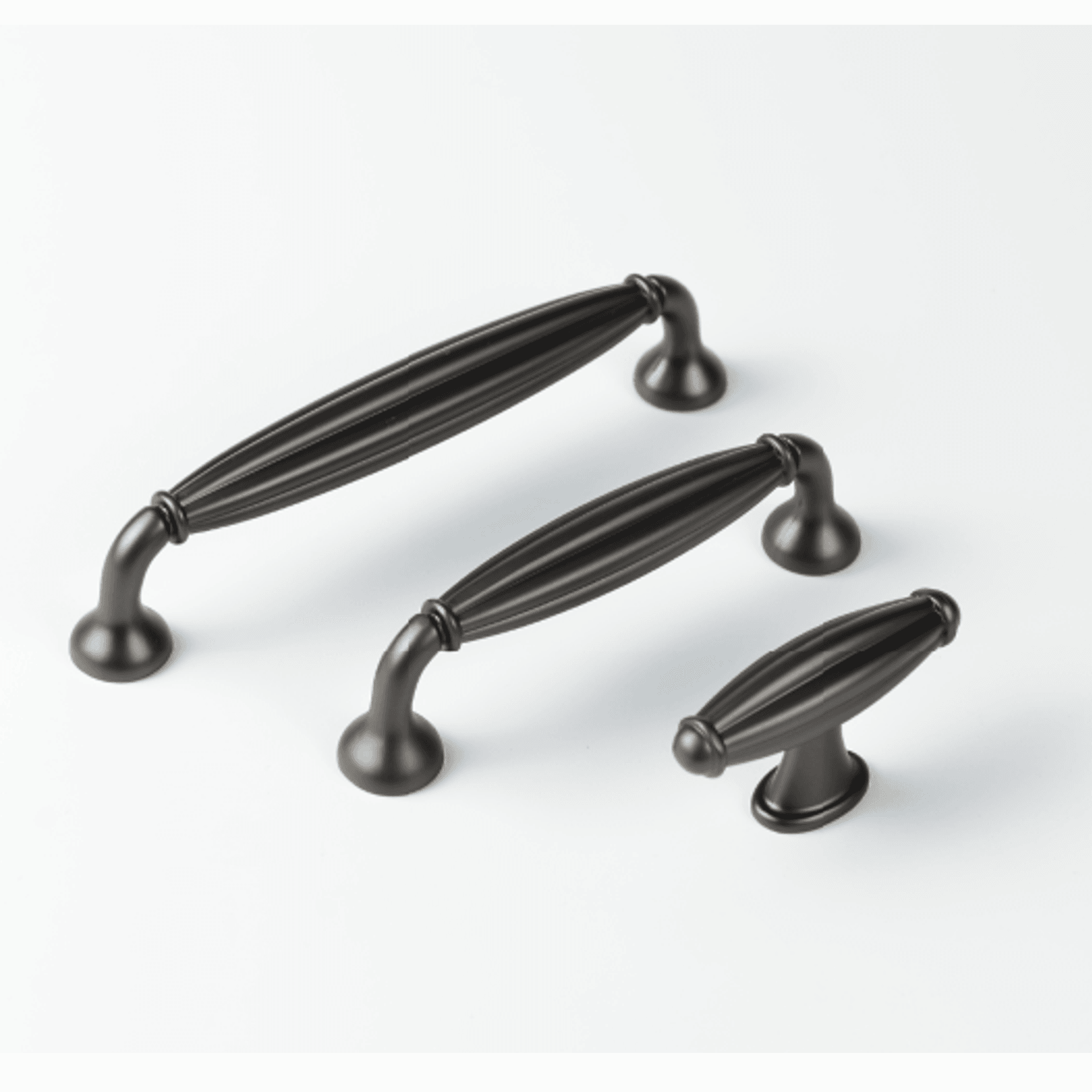Launceston Gunmetal Grey Hamptons Drawer Handles gallery detail image