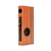 Zanda Visca Flush Pull Kit Privacy Set Matt Black for Sliding Door 8106BLK gallery detail image