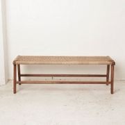Ayda Woven Outdoor Bench Seat gallery detail image