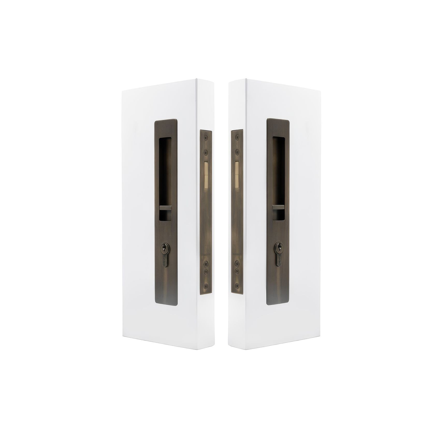 LUME - Locking Set - Integrated - 43-50mm Doors gallery detail image