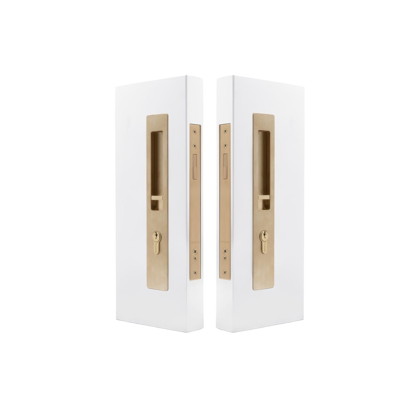 LUME - Locking Set - Integrated - 38-42mm Doors gallery detail image