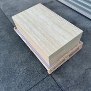 Block Coffee Table - Travertine gallery detail image