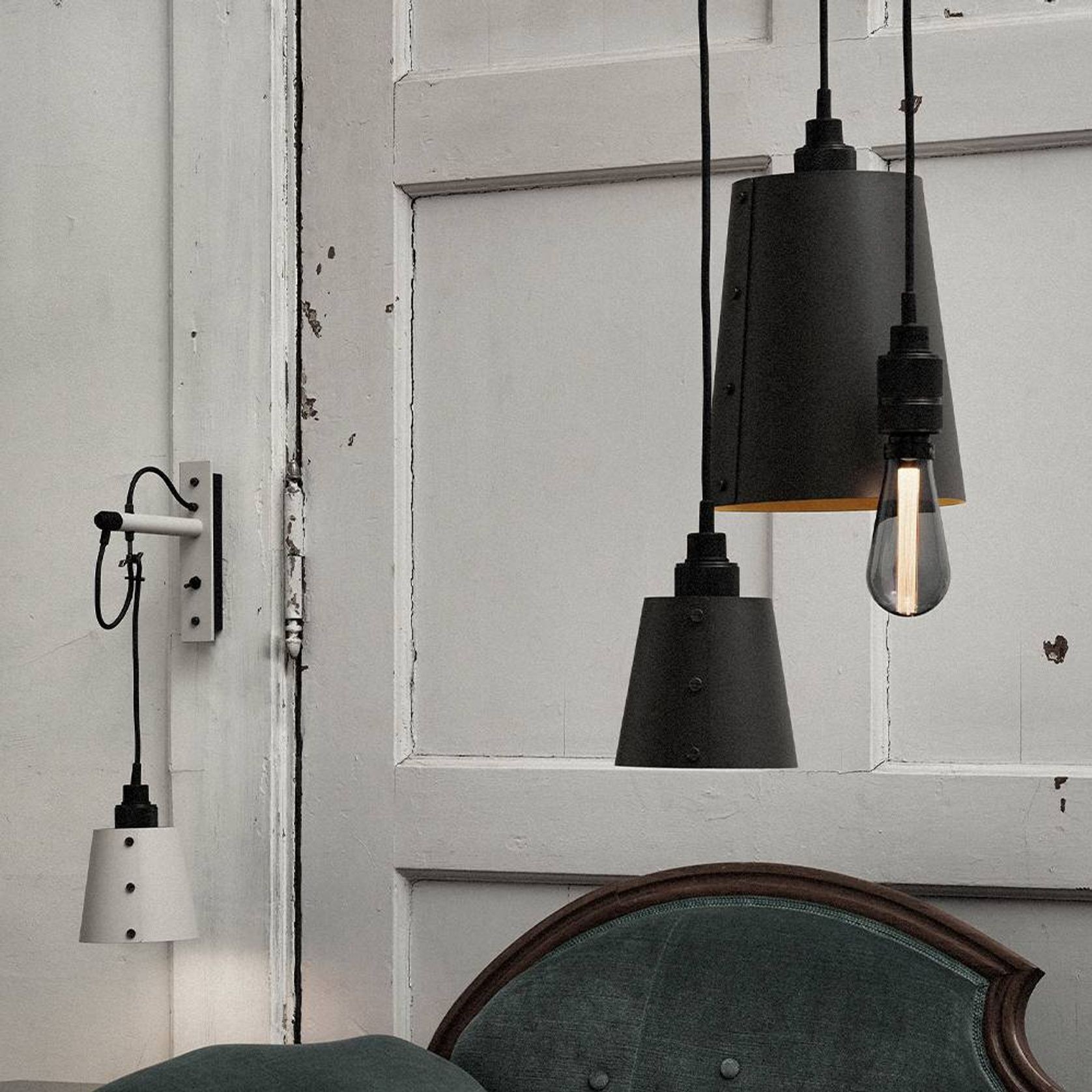 Hooked Wall Light with Shade gallery detail image
