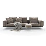 Lifesteel Sofa By Flexform gallery detail image