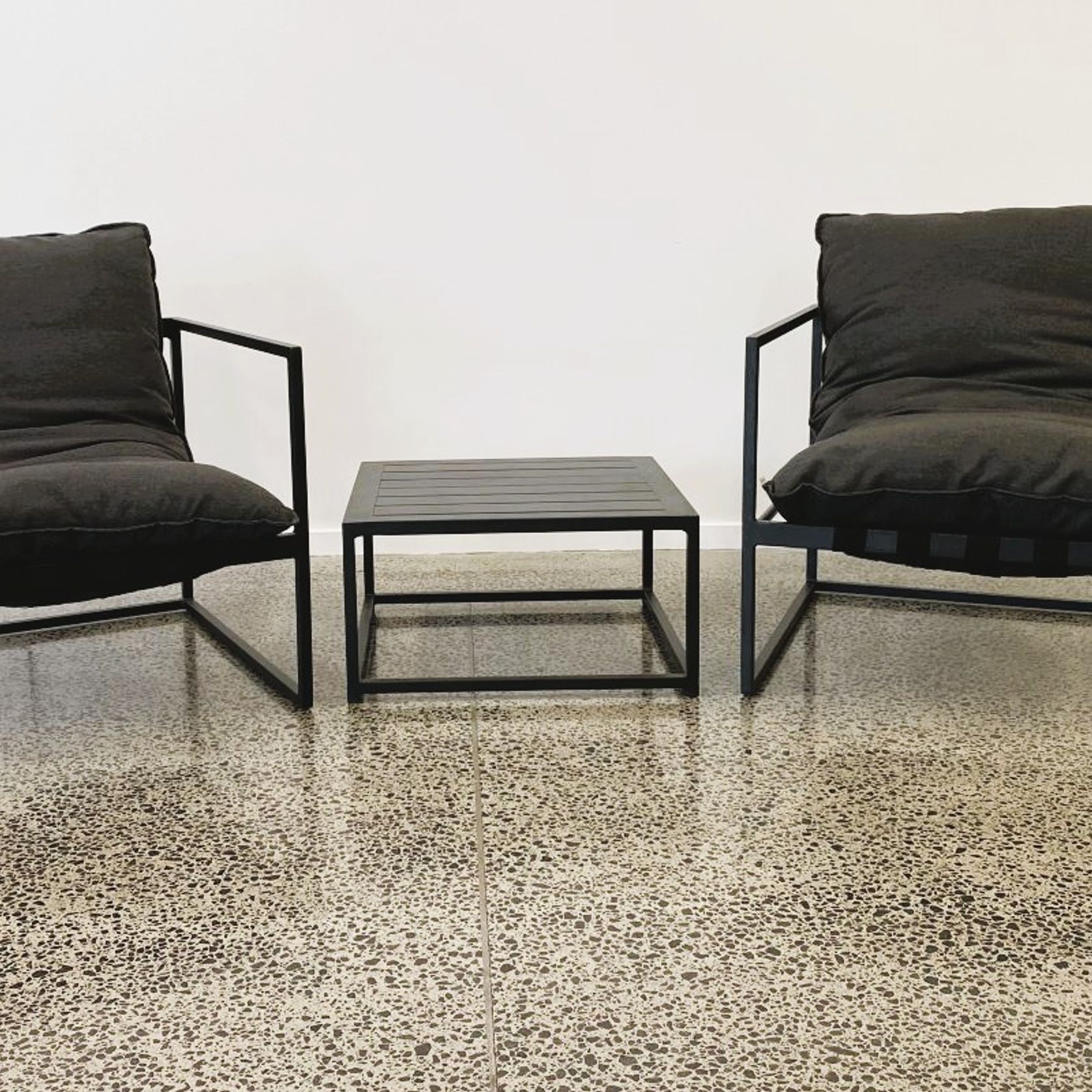 Coral Black/Sooty Chair Set gallery detail image
