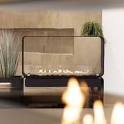 Decoflame Austin Freestanding BEV Net Zero Fireplace gallery detail image