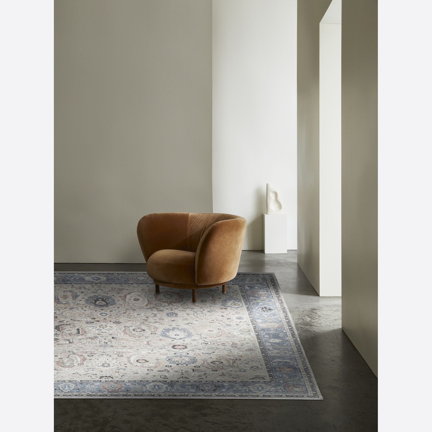 Algiers Beige Blue gallery detail image