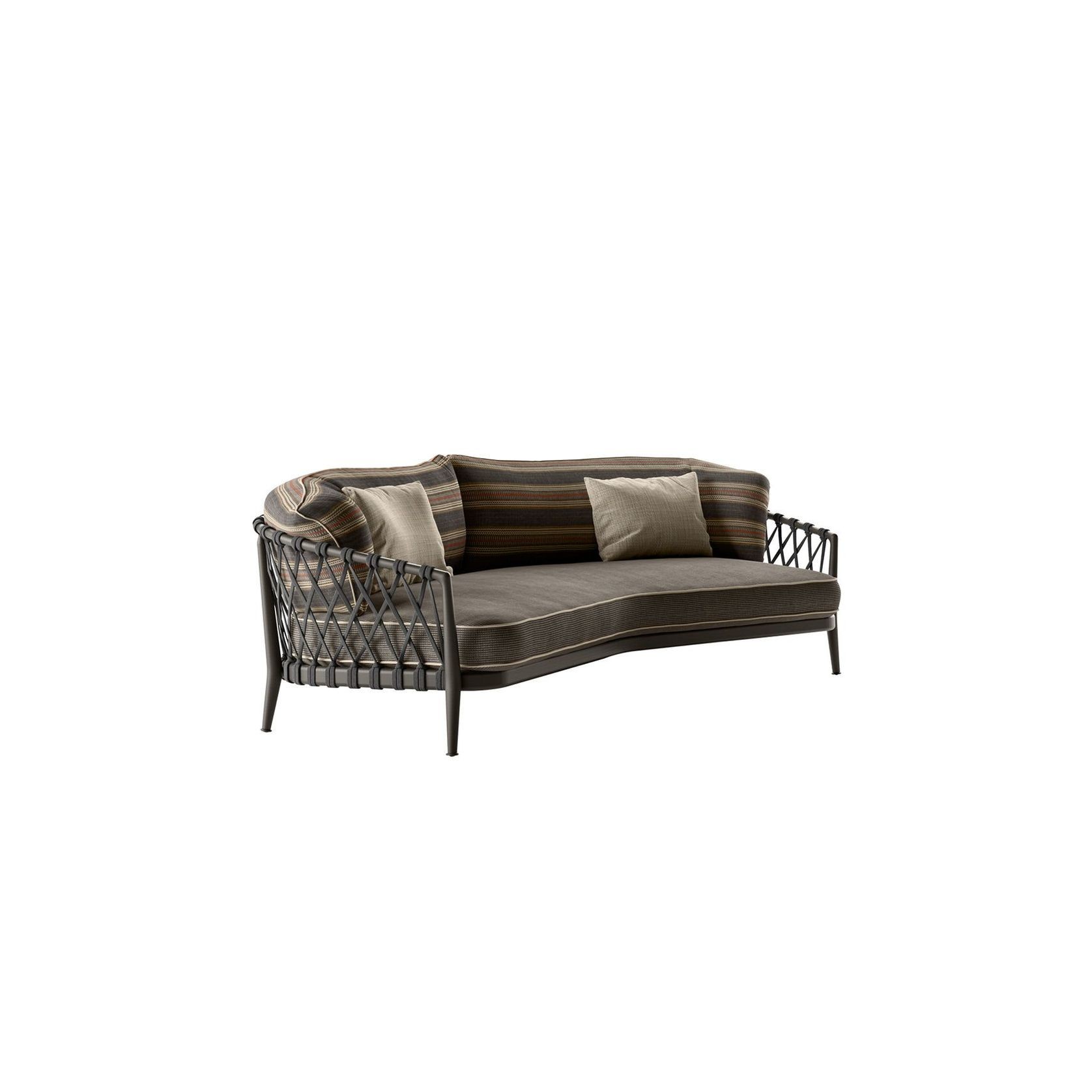 B&B Italia Outdoor Erica '25 Curved Sofa gallery detail image