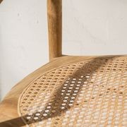 Espen Rattan Rounded Chair Natural gallery detail image