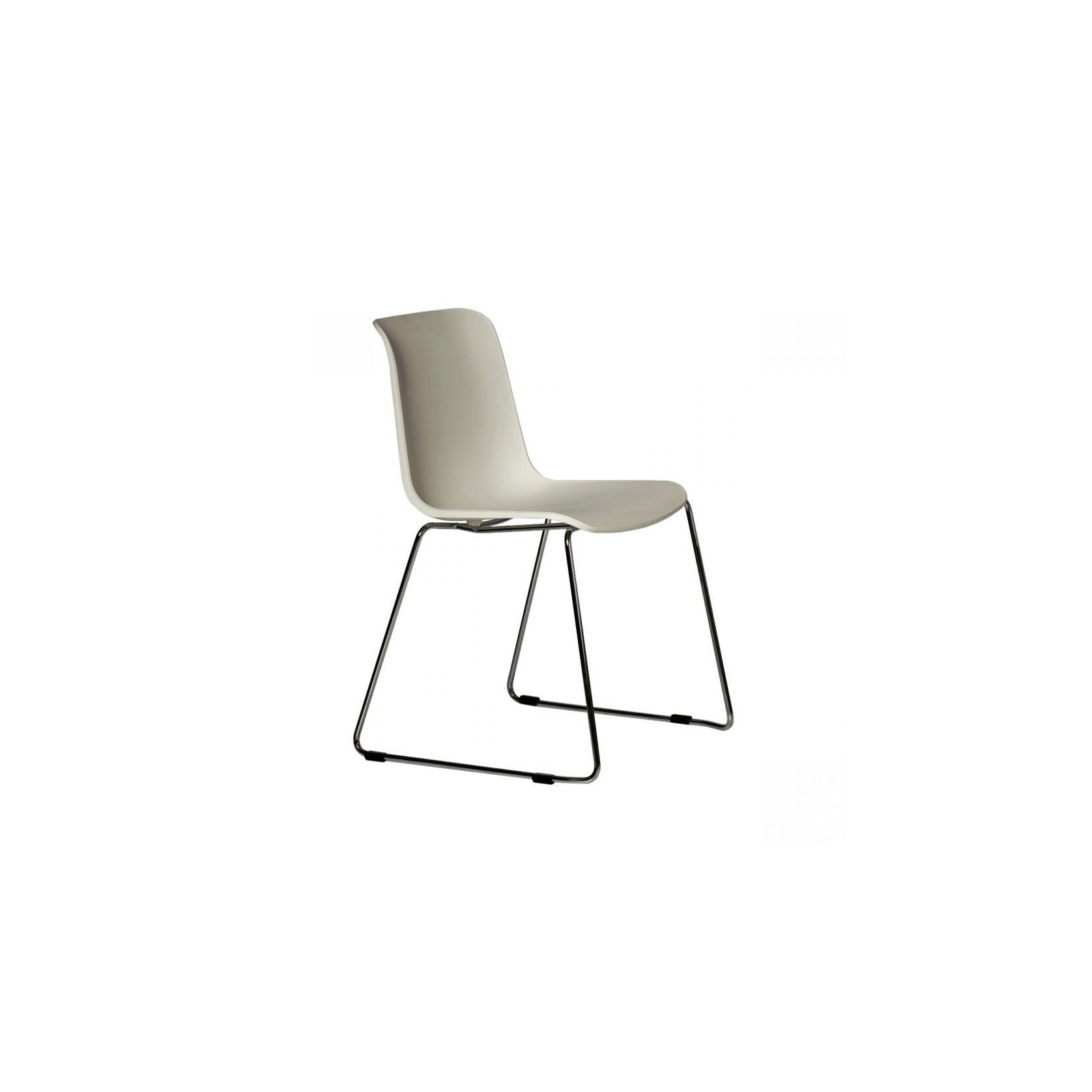 Ropa Sled Visitor Chair White gallery detail image