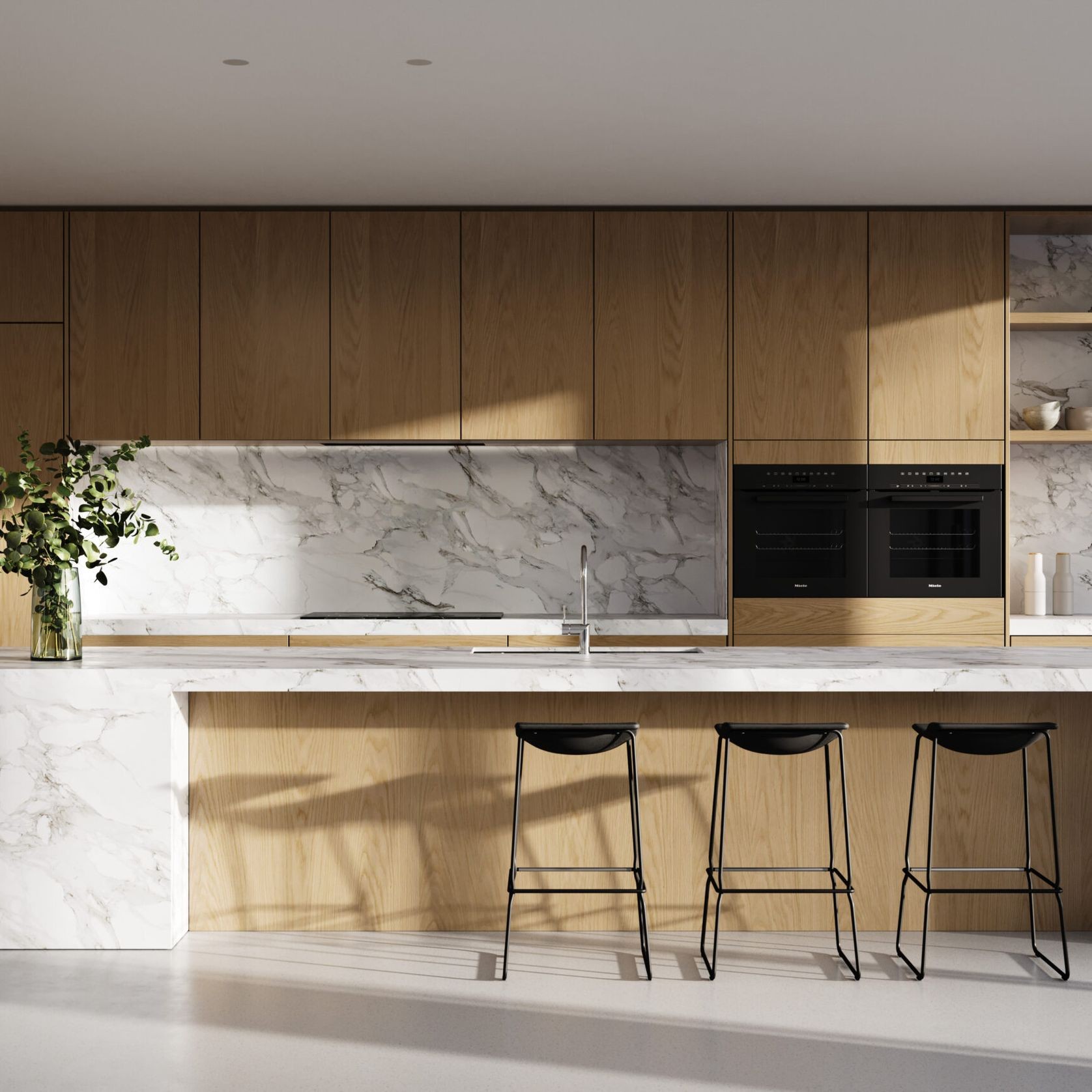 Oak Crown Textured Matt | Clear | Lignapal Panels gallery detail image