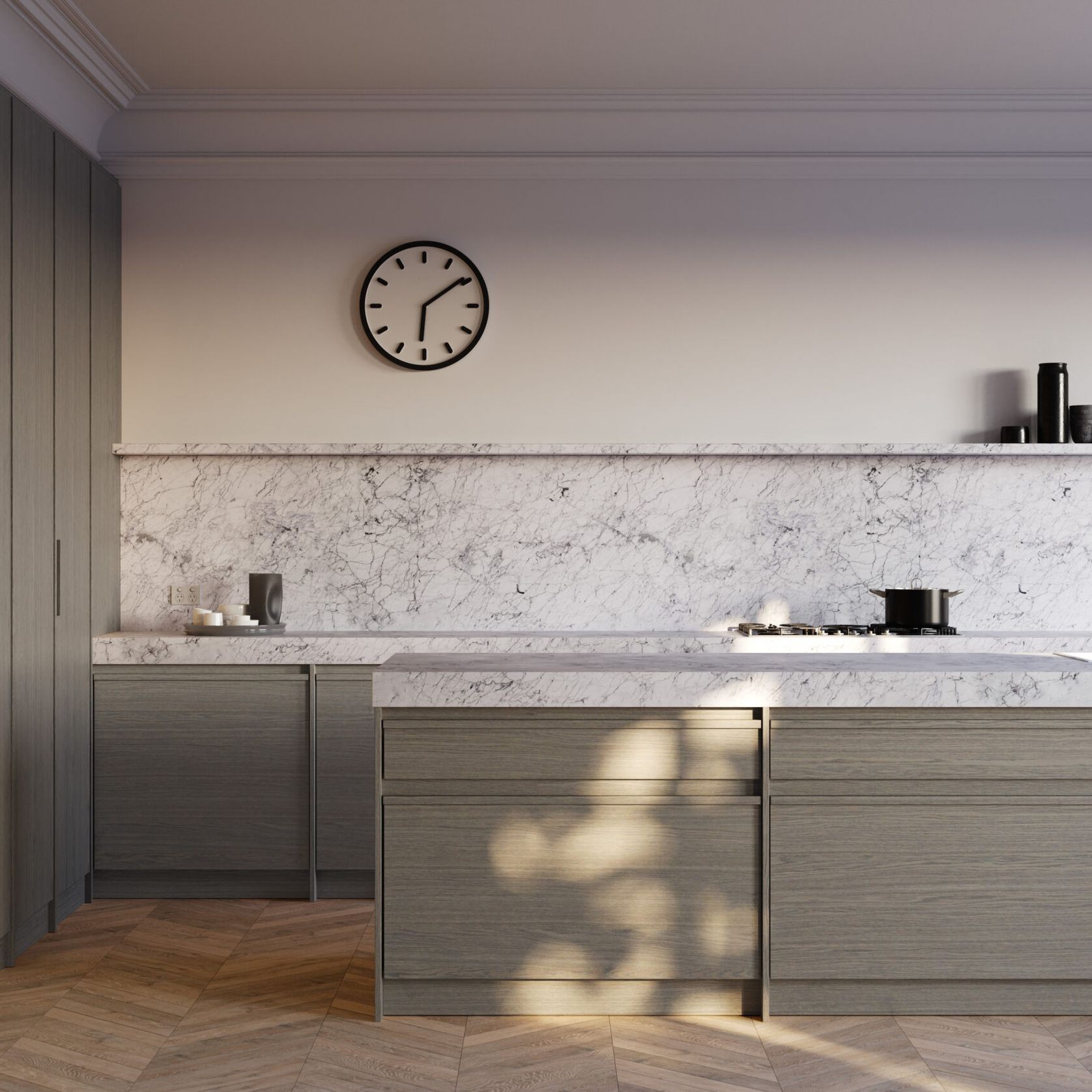 Oak Silver Grey | Vibrant | Lignapal Panels gallery detail image